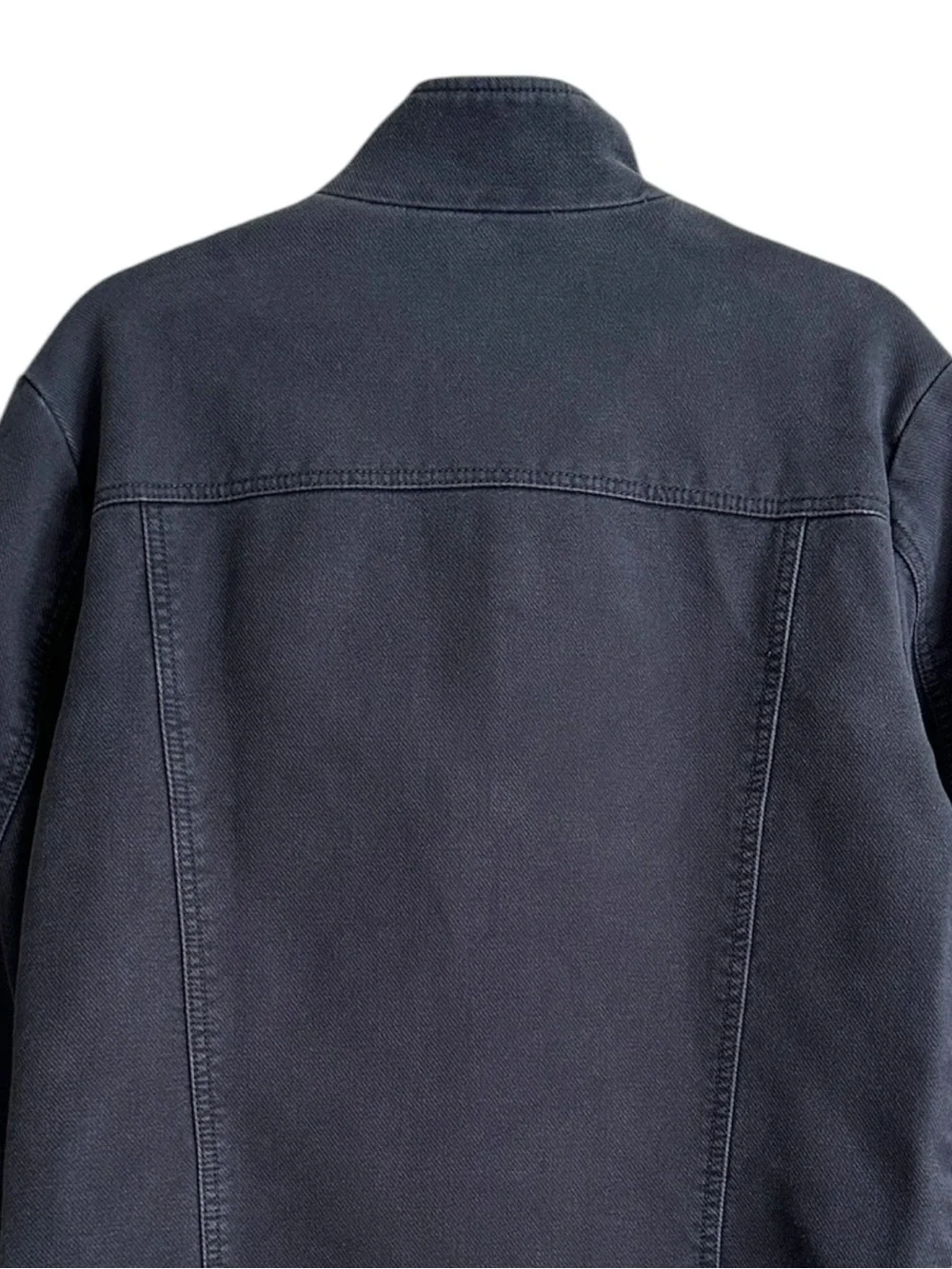 BANANA REPUBLIC Blue Deck Jacket Men’s Navy Cotton Utility Moto Size